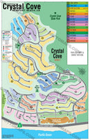 Crystal Cove Map - PDF, layered, editable