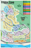 Crystal Cove Map - PDF, layered, editable