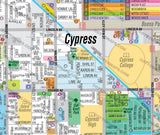 Cypress Map - PDF, editable, royalty free