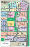 Eastwood Map, Irvine, CA - PDF, editable, royalty free