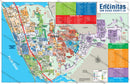 Encinitas Map - PDF, editable, royalty free