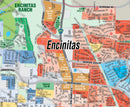 Encinitas Map - PDF, editable, royalty free