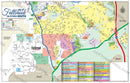 Fallbrook Map SOUTH, San Diego County, CA