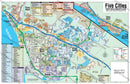 Five Cities Map - San Luis Obispo County - PDF, editable, royalty free