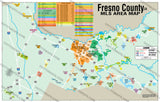 Fresno County MLS Area Map - PDF, editable, royalty free