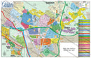 Glendale Map, Los Angeles County, CA