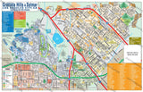 Granada Hills Map, Sylmar Map, San Fernando Map - PDF, editable, royalty free