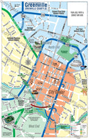  Downtown Greenville Map - PDF, editable, royalty free