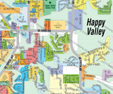 Happy Valley Map - PDF, editable, royalty free