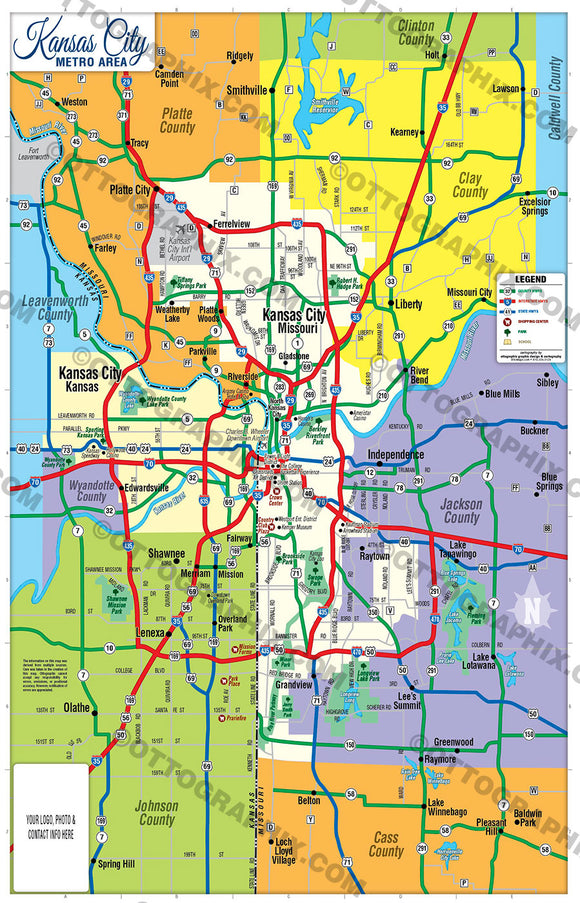 Kansas City Metro Map