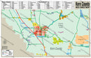 Kern County MLS Area Map - PDF, editable, royalty free