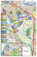 Laguna Hills Map, Orange County, CA