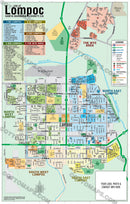 Lompoc Map - PDF, editable, royalty free