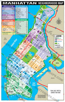 Manhattan Map - PDF, editable, royalty free