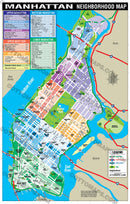 Manhattan Map - PDF, editable, royalty free