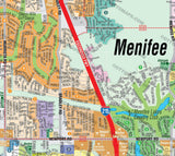 Menifee Map - PDF, editable, royalty free