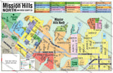 North Mission Hills Map, San Diego - PDF, editable, royalty free