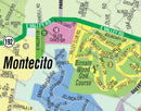 Montecito Map - PDF, editable, royalty free