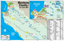 Monterey County Zip Code Map - PDF, editable, royalty free