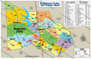 Montgomery County Zip Code Map - PDF, editable, royalty free