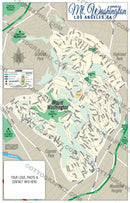 Mt. Washington Map, Los Angeles County, CA