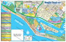 Newport Beach West Map - PDF, editable, royalty free