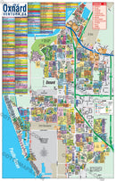 Oxnard Map - pdf, editable, royalty free