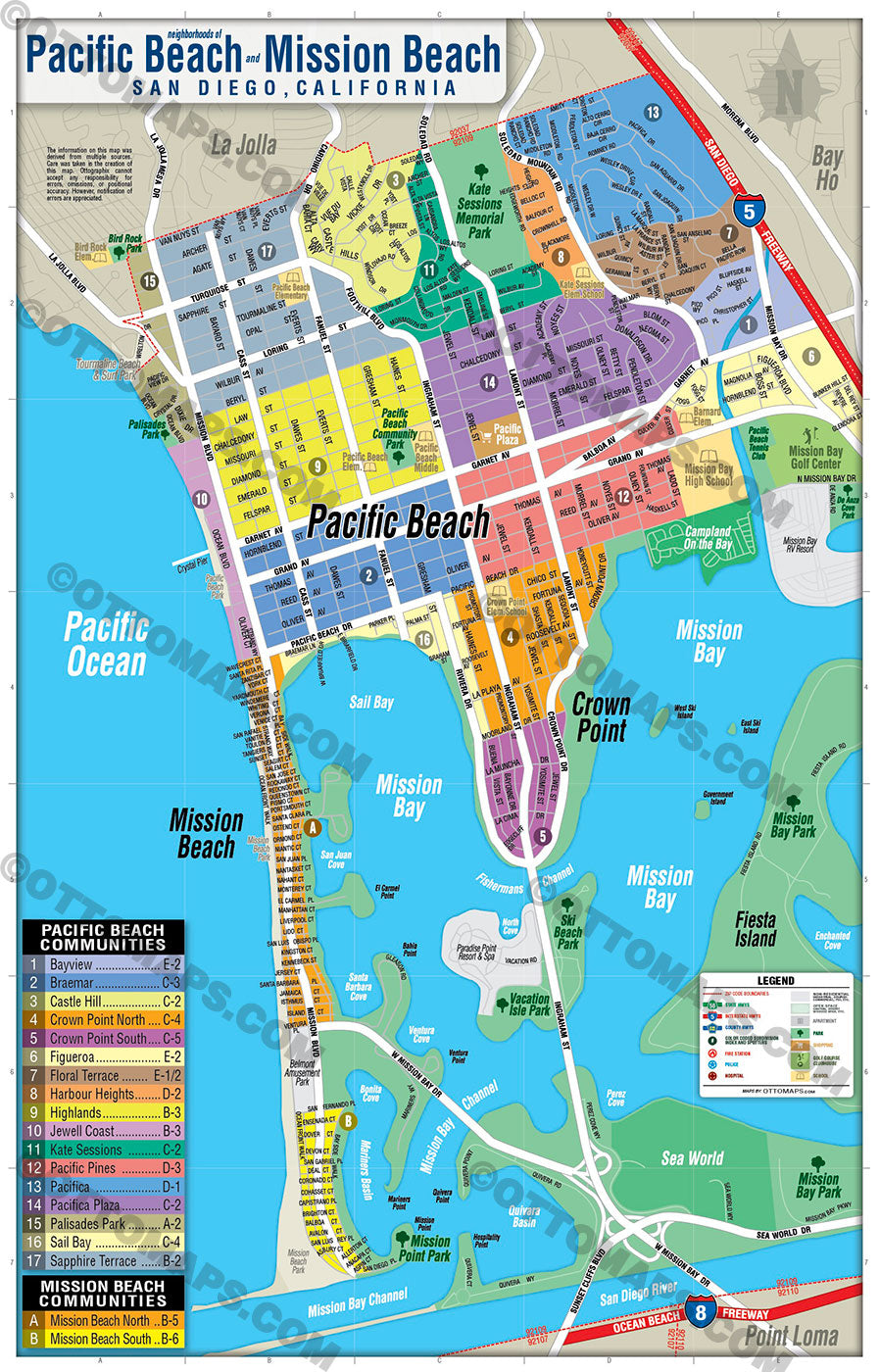 Guide to the Best Map of Pacific Beach, CA – Your Ultimate Travel Resource