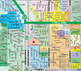 Palm Springs Map - PDF, editable, royalty free