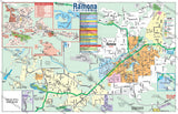 Ramona Map - PDF, editable, royalty free