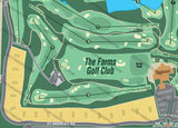 Rancho Santa Fe Farms and Spyglass Map - PDF, editable, royalty free