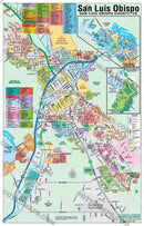 San Luis Obispo Map - PDF, editable, royalty free