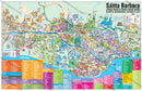 Santa Barbara Map Subdivisions Neighborhoods - PDF, editable, royalty free