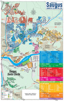 Saugus Map - PDF, editable, royalty free