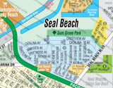 Seal Beach Map, Orange County, CA