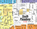 South Pasadena Map, Los Angeles County, CA