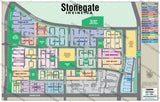 Stonegate Map, Irvine - PDF, editable, royalty free