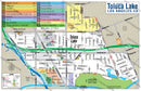 Toluca Lake Map - PDF, editable, royalty free