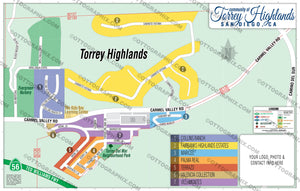 Torrey Highlands Map, San Diego County, CA