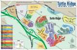 Turtle Ridge Map, Irvine, CA - PDF, editable, royalty free