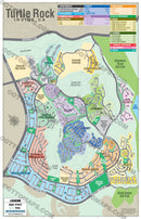 Turtle Rock Map, Irvine, CA - PDF, editable, royalty free