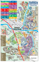 Valencia Map, Santa Clarita, with Stevenson Ranch - pdf, editable, royalty free