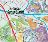 Valencia Map, Santa Clarita, with Stevenson Ranch - pdf, editable, royalty free