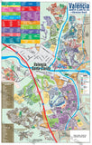 Valencia Map - PDF, editable, royalty free