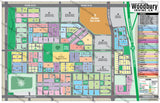 Woodbury Map, Irvine, CA - PDF, editable, royalty free